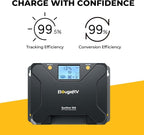 BougeRV MPPT Solar Charge Controller 30A, w/ Low-Temp Cut-Off, APP Control, Backlit LCD, 30 Amp Solar Panel Regulator 12V/24V for LiFePO4, SLD, Gel, FLD, AGM Battery, RV, Marine, Upgraded