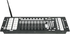 Rockville ROCKFORCE W2 192-Channel Wireless 2.4GHz DMX Lighting Controller, Built-In Transmitter, Music Triggering, Programmable Scenes, for DJs and Stage Lighting