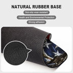 American Flag Eagle rip Oak camo Square Mouse pad, Texture, Waterproof, Anti Slip Rubber Base, Computer Mouse pad, Laptop Mouse pad