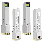 OPSTRAN 1000BASE-T SFP RJ45 Copper Transceiver Module Compatible with Juniper QFX-SFP-1GE-T SRX-SFP-1GE-T EX-SFP-1GE-T 100m Cat5e/6 4 Pack