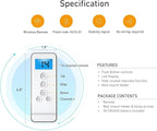 14 Channel Controller for Roller Shades Remote Control for Motorized Windows Shades and Blinds, White