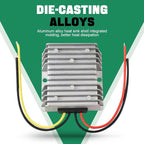 DC 12V Boost to 24V DC Power Converter Boost Converter 8A DC Power Converter Waterproof Module Golf Cart Club car LED lamp, etc
