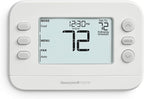 New! Honeywell Home Programmable Thermostat, Single-Stage, 1 Heat/1 Cool Compatibility, 5-2 Day Schedule, X2P, White, RTH20B