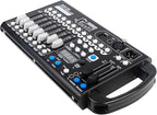 Battery Dmx Controller with Midi, Portable Dmx Controller for Moving Head Lights, Dmx 192 Controller Lighting Console, Dmx512 Controller with Built-in Battery