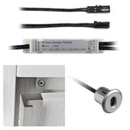 VST Motion Sensor Light Switch, IR Sensor Switch Door Activated Light Switch for Closet Light LED Lights and Under Cabinet Lighting (DC 12/24V 3A)