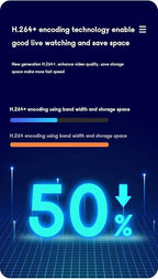 2025 Upgraded 4K Security Camera Wireless Indoor,Home Camera for Pet,Suitable for Home Offices, Wifi Cam with Night Vision, for Indoor and Outdoor Safety,Real Time Record Surveillance-Black T9W5