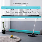 Adjustable&Foldable Gymnastics Balance Beam,6FT/8ft High-Low Level Floor Gymnastic Beam,No Tool Require, Gym Equipment for for Kids Children Girls Home Training