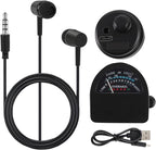 Waterleak Detector Tool Kit for Underground Pipe Water Leak Sensor Alarm for Home, Pipeline Leak Leakage Detector Sound Intensifier for Site, Tube Construction, Car Maintenance (#1)