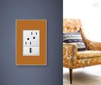 Legrand adorne 1-Gang + Wall Plate (1, Mirror White on White)