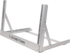 Sound Town 6U Aluminum 2-Post Desktop Open-Frame Rack, Angle Adjustable, for Audio/Video, Network Switches, Routers, Patch Panels (2PF-6A)