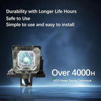 SORNEICDR PK-L2210UP PK-L2210U Replacement Projector Lamp Bulb Compatible with JVC DLA-RS45U DLA-RS45 DLA-RS55 DLA-RS30 DLA-X30 DLA-X7 DLA-X3, with Housing