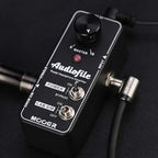MOOER Micro Guitar Pedal Audiofile Headphone Amp Analog, Access to Effects Circuits, Buffer/Clean Boost for Electric Guitar/Bass