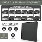 1 PC Washer and Dryer Top Cover Protectors 25" x 25", Laundry Machine Dust Guards (Sand (Beige))