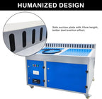 HayWHNKN Metal Working Downdraft Table Dust Collector Vacuum Welding Multi-stage Purification Dust Collector for Grinding Polishing Dusting Welding 31.5''*47.2'' 220V