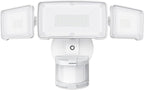 LEPOWER LED Security Lights Motion Sensor Light Outdoor, 38W 4200LM Light, 5500K, IP65 Waterproof, 3 Head Detected Flood Light for Garage, Yard, Porch (White)