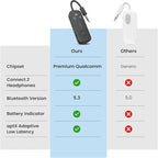 Avantree Relay - Premium Airplane Bluetooth Adapter with Advanced Qualcomm Chipset, 2 Headphones Support, 25hrs Play Time, aptX Adaptive & HD Audio Transmitter for Airpods, Bose & Travel Flight