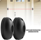 Single Beam Infrared Detector Sensor for Automatic Gate Safety, 12-24V Outdoor Infrared Beam Sensor, Pair of Infrared Safety Sensors