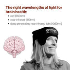 Fringe Red Light Therapy Wrap for Head & Hair, Both Red Light 660nm and Infrared Light 850nm, 360 LED Lights, Sports Recovery