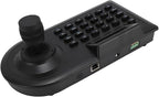 Yunseity PTZ Camera Joystick Controller, Dome IP PoE Camera Controller Keyboard with 3D Joystick, RS485 232, for PELCO D, for PELCO P, for Controlling 32 NVR DVRs 256 Ball Cameras (US Plug)