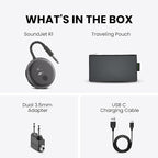 Avantree SoundJet R1 – 25Hr Airplane Bluetooth Adapter for All AirPods (Pro/Max) with Qualcomm Chipset & aptX Adaptive, Wireless Audio Transmitter for Flight Travel, Works with Bose & Other Headphones
