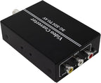 HDSUNWSTD HD 3G SDI to AV CVBS Video Converter Support 1080P L/R Audio Output SD-SDI HD-SDI Signal for TV