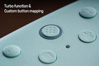8Bitdo Ultimate 2C Hall Effect Joysticks and Hall Triggers Wired Controller for Windows PC and Android, with Remappable L4/R4 Bumpers, Turbo function & Rumble vibration (Mint)