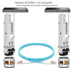 OPSTRAN 1000BASE-SX SFP Optical Transceiver Module Compatible with Mellanox MC3208011-SX 850nm 550m DDM Duplex LC MMF 4pcs/Pack