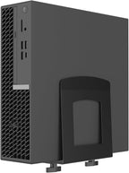 Monzlteck Adjustable Electronic Device Wall Mount|Universal Holder for Small Computers, Gaming Consoles（Xbox 360，Xbox One, PS4），Mini PC，Small Form Factor Desktop Tower, UPS .Fits 1.6" to 3.8" Width