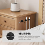 SmiLife Black Cable Clips 9 PCS, Adhesive Cable Organizer Phone Charging Cord Holder, Wire Organizer for Desk