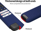 Silicone Remote Cover for TCL RC813 FMB1, Case Sleeve for TCL Remote RC813 FMB1 Protective Sleeve (Dark Blue)