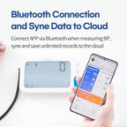 HuBDIC HubiCare Bluetooth Blood Pressure Monitor, FSA, Adjustable XL Large Cuff, Potable Digital BP Measuring Machine for Home Use, Connection with APP for iOS & Android
