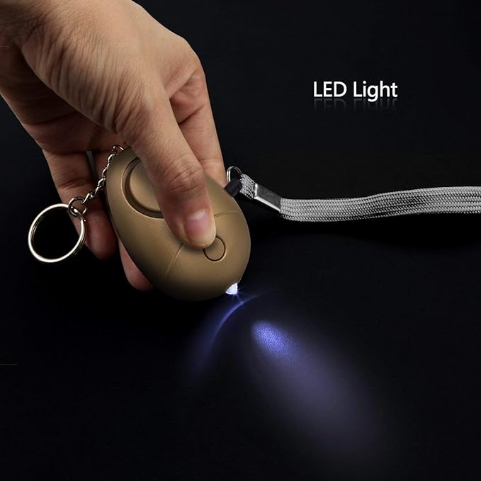KOSIN Safe Sound Personal Alarm, 6 Pack 140DB Personal Security Alarm Keychain with LED Lights, Emergency Safety Alarm for Women, Men, Children, Elderly1