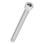 Kozelo 10pcs Socket Head Cap Screws - [M6-1 x 65mm] 304 Stainless Steel Allen Socket Drive for Electrical Motor 3D Printing Fan Engine Replacement Use, Silver