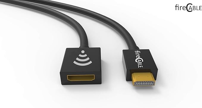 fireCable XXL Extender for Amazon FireStick - Improves Buffering, Faster Streaming