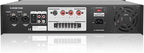 Sound Town Commercial Restaurant Bluetooth Amplifier + Surface-Mount Speaker Set, with One 6-Zone 70V/100V Amplifier with Bluetooth, 4 x 5.25-Inch Surface-Mount Speakers, White (STCA180X4MS5W)