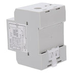 D52-2066 Single Phase Energy Meter with LCD Display Din Rail Electricity Usage Monitor for Voltage Current Power KWh Frequency Power Factor - 220V AC 40V-300V 100A Household & Industrial Use