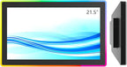GreenTouch 21.5 Inch LED-Framed Touch Screen Monitor with HDMI VGA DP Interface,Front IP65/IK08 for Casino,Game Hall,KTV