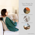 Slow North Hot & Cold Neck Shoulder Wrap: Natural Relief from Shoulder and Neck Ache, Menstrual Cramps Relief, and Stress Reduction