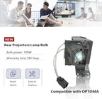 SORNEICDR NP36LP Replacement Projector Lamp Bulb Compatible with OPTOMA S310X W312 X312 NEC V302X H5380BD P1283 P1383W X113PH NP-V302W NP-V302X H6519ABD ACER P1283 P1383W Projectors, with Housing