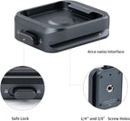 PGYTECH Quick Release Plate Clamp, with 1/4" and 3/8" Threaded Holes, Arca Swiss Interface, Suitable for Photo Cameras, Tripods, Gimbals