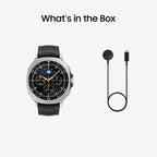 Samsung Galaxy Watch 8 Classic (2025) 46mm LTE Smartwatch, Cushion Design, Rotating Bezel, Quick Button, Sleep Coaching, Running Coach, Energy Score, Black [US Version, 2 Yr Warranty]
