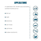 Runleader RL-BI028 DC 12V to 24V LED Battery Indicator, Applicable to Lead Acid Battery.