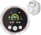 5-in-1 Carbon Monoxide Detectors &Smoke &Natural Gas Leak Detector, Portable Carbon Monoxide Detectors Plug in & Battery Backup - Hotel and Travel Safety