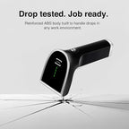 Scanmarker 1D/2D Wireless Barcode Scanner – Boost Speed & Accuracy with Bluetooth & 2.4G Modes – Handheld QR Code Scanner with Charging Stand for Easy scanning on Laptop, iOS & Android