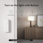 THIRDREALITY ZigBee Smart Button 2 Pack, 3-Way Remote Control, Require Zigbee hub, Work with SmartThings, Aeotec, Hubitat, Home Assistant, Third Reality Hub, Battery Included.