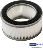PUREBURG HS-1957 Replacement Filters Compatible with Crane EE-5073 & Black + Decker AP-1408 AP1408 BXFD52006GB Air Purifier fan,3-Pack H13 Air Clean Dust VOCs Odor PM2.5