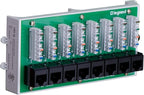 Legrand - OnQ Cat5e Network Interface Module, Wifi Module with 8 Ports, Network Box Provides Connectivity to Ethernet Connected Devices, Black, AC1058