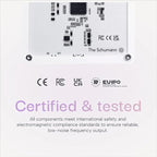 The Schumann Frequency Generator for Healing V2 Pro, 0.1-999.99 Hz Adjustable Schumann Resonance Generator Device for Sleep, Wellness & Meditation, USB-C Rechargeable, Portable Natural Therapy Machine