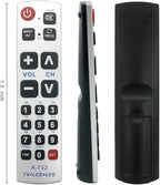 LuckyStar Big Button Universal Remote Control A-TV2, Initial Setting for Lg, Vizio, Sharp, Zenith, Panasonic, Philips, RCA - Put Battery to Work, No Program Needed