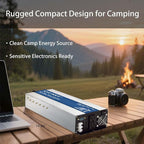 XYZ INVT 3000W Pure Sine Wave Inverter 48V to 120V AC, 6000W Peak Power, Power Converter for Solar System, Off-Grid Home, RV, Truck & Camping